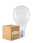 Mehrfachpackung 10x Ledvance Classic LED E27 Birne Matt 20W 2452lm - 827 Extra Warmweiß | Dimmbar - Ersatz Für 150W