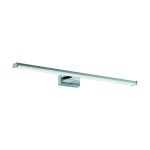 Eglo Wandleuchte Pandella 1 Aluminium Chrom Silber Badezimmerbeleuchtung 11W 1350lm - 840 Kaltweiß | IP44 