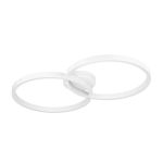 Eglo Deckenleuchte Amandolo Stahl Weiß 19.5W 2400lm - 827-865 Abstimmbares Weiß + RGB | Dimmbar