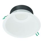 Philips LED Downlight Coreline DN142B Aluminium Weiß 9.8W 1200lm 60D - 840 Kaltweiß | Ausschnitt 155mm - IP20 - Weiß Reflektor