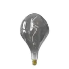 Calex XXL Organic Evo Titanium LED E27 Fadenlampe 6W 90lm- 818 Extra Warmweiß | Dimmbar