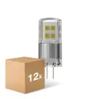 Mehrfachpackung 12x Noxion Bolt LED Capsule G4 2W 200lm - 827 Extra Warmweiß | Dimmbar - Ersatz Für 21W